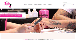 Desktop Screenshot of candynailbar.com